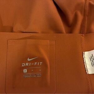 Nike Dri-FIT Burnt Orange Leggings Size M